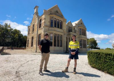 We have been working on a bit of Hobart history, completing works at 2 Davey Street, Hobart - the Royal Engineering Building, that originally opened in 1847. Charlie (Sales & Project Manager) and Joe (Refrigeration Technician) show us through the project. Heritage projects always bring unique challenges. For this installation, it was all about preserving the building’s historic character while delivering a modern VRV system - multiple indoor units connected to a single outdoor unit - with minimal visual impact. The most rewarding part? You can barely see the work… and that’s exactly the point. Proud of the team for delivering a clean, tidy installation that respects the past while supporting the future.