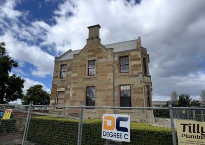 We have been working on a bit of Hobart history, completing works at 2 Davey Street, Hobart - the Royal Engineering Building, that originally opened in 1847. Charlie (Sales & Project Manager) and Joe (Refrigeration Technician) show us through the project. Heritage projects always bring unique challenges. For this installation, it was all about preserving the building’s historic character while delivering a modern VRV system - multiple indoor units connected to a single outdoor unit - with minimal visual impact. The most rewarding part? You can barely see the work… and that’s exactly the point. Proud of the team for delivering a clean, tidy installation that respects the past while supporting the future.