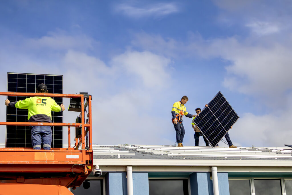 Degree C delivered a 100kW commercial solar installation for Ulverstone Secondary College, helping reduce energy costs, improve sustainability and future-proof the growing campus with premium solar technology.