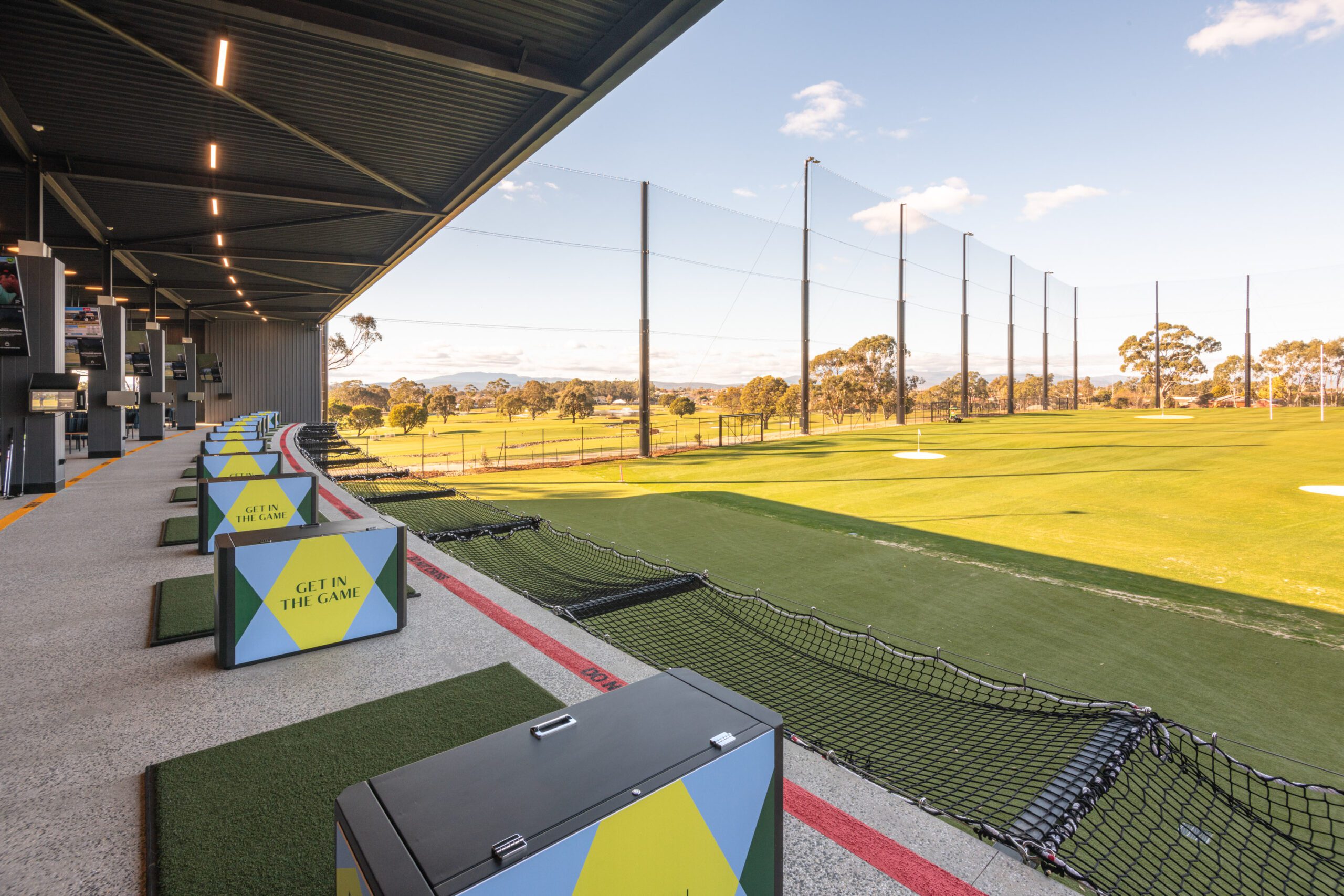 beardwood-photography-country_club-nda_2674s Learn how Degree C delivered the electrical, lighting, data, AV and smart building systems behind Tasmania's state-of-the-art Country Club Driving Range, creating a fully integrated entertainment venue.