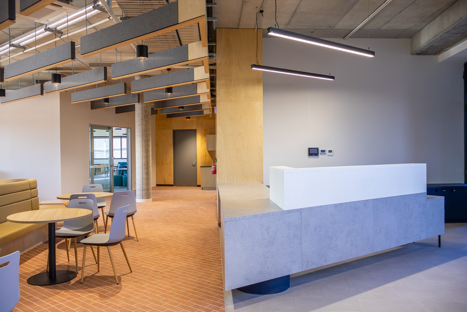 Indie School 2 The new three-storey Indie School campus in Devonport, Tasmania, where Degree C delivered electrical, data and communications, solar, security, fire protection, HVAC and building management services.